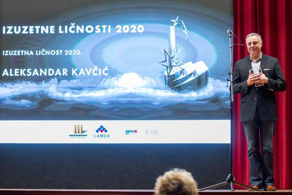 Read more about the article PROFESOR ALEK KAVČIĆ IZABRAN JE ZA „IZUZETNU LIČNOST 2020. GODINE“